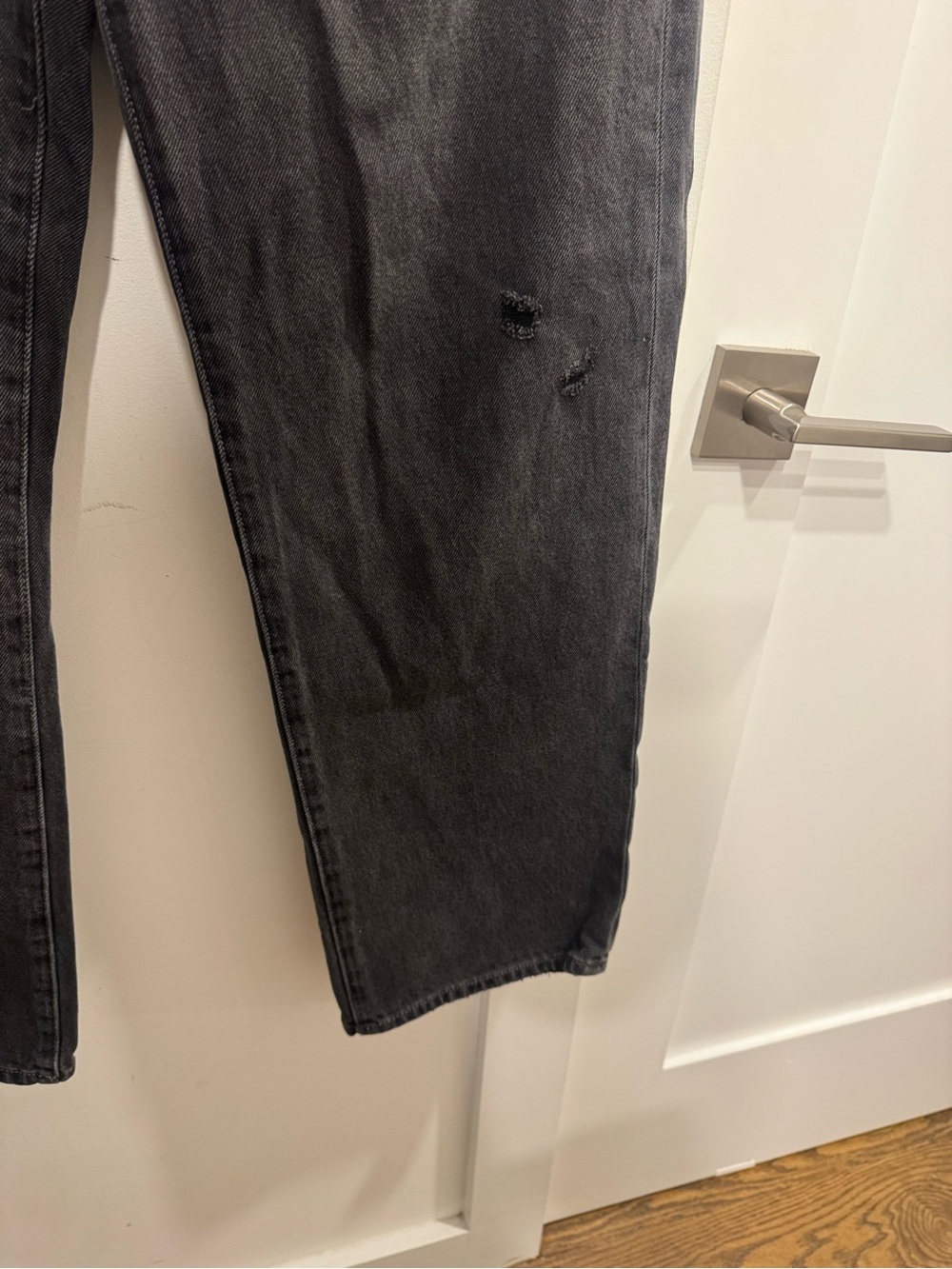 Pistola Black Relaxed Straight Jeans - Picture 4 of 5